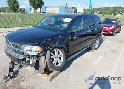 2013 Dodge Durango Crew из США, поврежденный, VIN 1C4RDJDG1DC659878